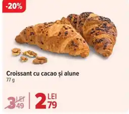 Carrefour Market Croissant cu cacao și alune Ofertă