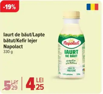 Carrefour Market laurt de băut/Lapte bătut/Kefir lejer Napolact Ofertă