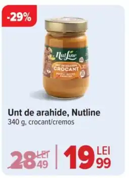 Carrefour Market Unt de arahide, Nutline Ofertă