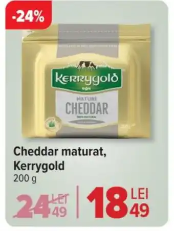 Carrefour Market Cheddar maturat, Kerrygold Ofertă