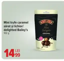 Carrefour Market Mini trufe caramel sărat şi lichior/ delighted Bailey's Ofertă