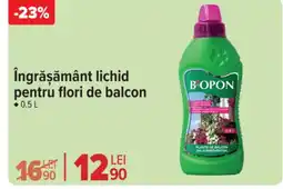 Carrefour Market Îngrăşământ lichid pentru flori de balcon Ofertă