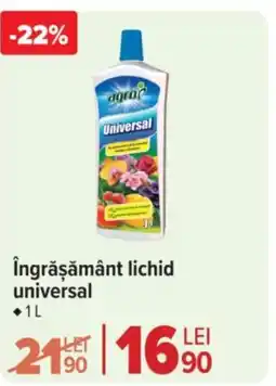 Carrefour Market Îngrăşământ lichid universal Ofertă