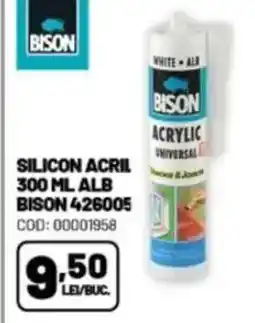 Ambient Silicon acril alb bison Ofertă