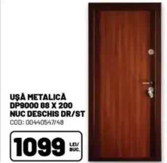 Ambient Uşa metalica dp9000 88 x 200 nuc deschis dr/st Ofertă