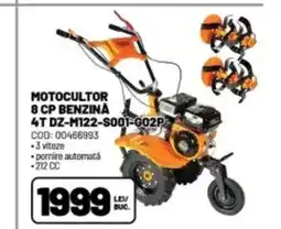 Ambient Motocultor 8 cp benzina 4t dz-m122-s001-g02p Ofertă