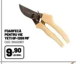 Ambient Foarfecă pentru vie yeti gf-1268 mf Ofertă