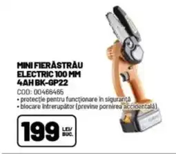 Ambient Mini fierastrau electric 100 mm 4ah bk-gp22 Ofertă