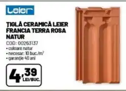 Ambient Tigla ceramică leier francia terra rosa natur Ofertă