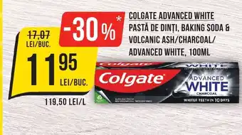 Mega Image COLGATE advanced white pastă de dinţi Ofertă