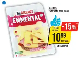 Mega Image DELHAIZE Emmental, felii Ofertă