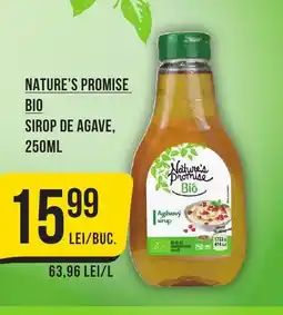 Mega Image NATURE'S PROMISE BIO Sirop de agave Ofertă