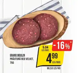 Mega Image Grand Moulin Prăjitură red velvet Ofertă