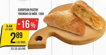 Mega Image European pastry Triunghi cu măr Ofertă