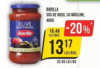 Mega Image BARILLA Sos de roșii, cu măsline Ofertă