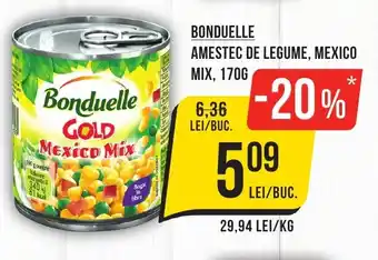 Mega Image BONDUELLE Amestec de legume, mexico mix Ofertă