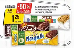 Mega Image NESQUIK/CHOCAPIC/CINIMINIS Baton de cereale Ofertă