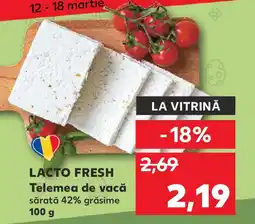 Kaufland LACTO FRESH Telemea de vacă Ofertă