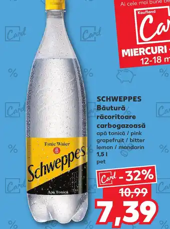 Kaufland SCHWEPPES Băutură răcoritoare carbogazoasă Ofertă