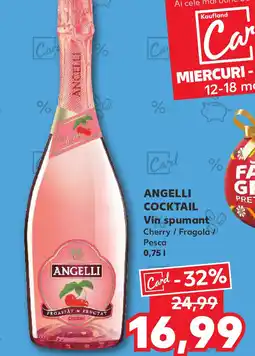 Kaufland ANGELLI COCKTAIL Vin spumant Ofertă