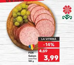 Kaufland FOX Salam casa Fox Ofertă