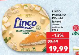 Kaufland LINCO PATISERO Plăcintă la tavă Ofertă