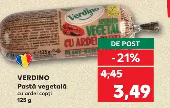 Kaufland VERDINO Pastă vegetală cu ardei copți Ofertă