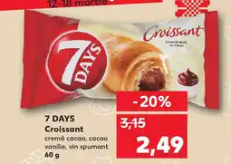 Kaufland 7 DAYS Croissant Ofertă