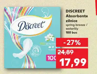 Kaufland DISCREET Absorbante zilnice Ofertă