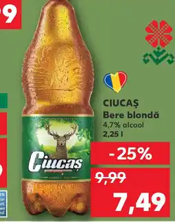 Kaufland CIUCAŞ Bere blondă Ofertă