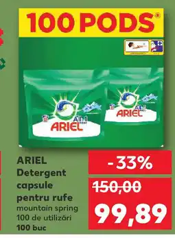 Kaufland ARIEL Detergent capsule pentru rufe Ofertă