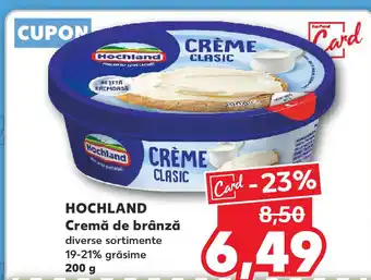 Kaufland HOCHLAND Cremă de brânză Ofertă