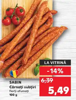 Kaufland SABIN Cârnaţi subţiri Ofertă