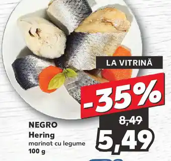 Kaufland NEGRO Hering Ofertă