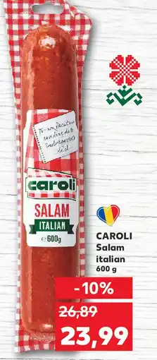 Kaufland CAROLI Salam italian Ofertă