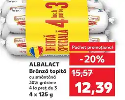 Kaufland ALBALACT Brânză topită Ofertă