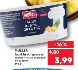 Kaufland MULLER laurt în stil grecesc Ofertă