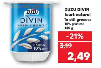 Kaufland ZUZU DIVIN laurt natural în stil grecesc Ofertă