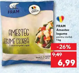 Kaufland FRAM Amestec legume Ofertă