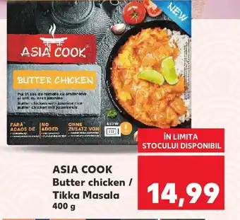 Kaufland ASIA COOK Butter chicken / Tikka Masala Ofertă