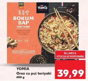 Kaufland YOMIA Orez cu pui teriyaki Ofertă