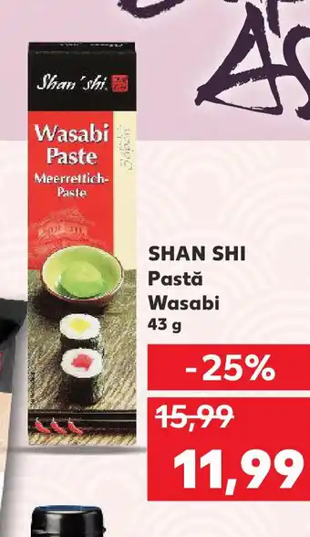 Kaufland SHAN SHI Pastă Wasabi Ofertă