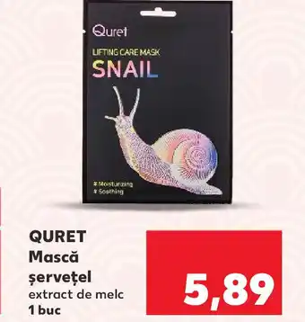 Kaufland QURET Mască servetel Ofertă