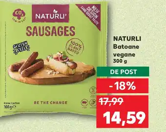 Kaufland NATURLI Batoane vegane Ofertă