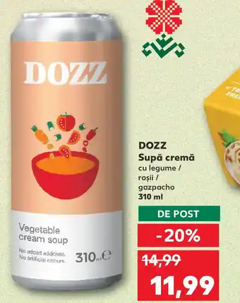 Kaufland DOZZ Supă cremă cu legume / roșii / gazpacho Ofertă