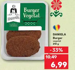 Kaufland DANIELA Burger vegetal Ofertă