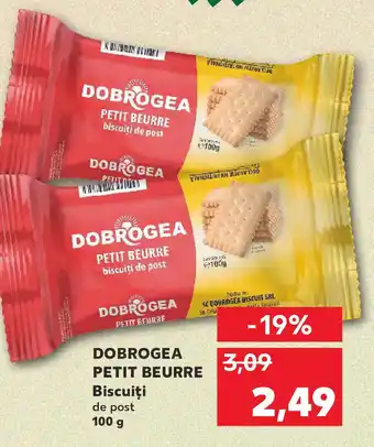 Kaufland DOBROGEA PETIT BEURRE Biscuiţi de post Ofertă