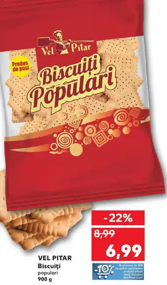 Kaufland VEL PITAR Biscuiţi populari Ofertă