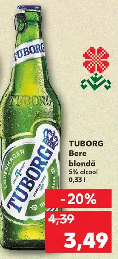 Kaufland TUBORG Bere blondă Ofertă