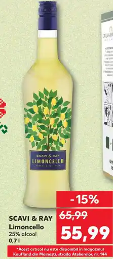 Kaufland SCAVI & RAY Limoncello Ofertă